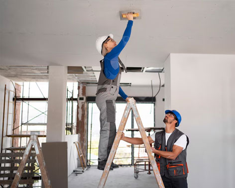 trained cleaning technicians